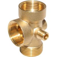 Varem Verteiler 5-Wege T-Stück 1'' und 1/4'' für Hauswasserwerk Spezial T-Stück