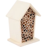Nichoir à abeilles en bois, abri en bois pour la décoration de jardin extérieur