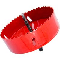Scie cloche bimétallique avec mandrin pour bois et métal 125 mm S
