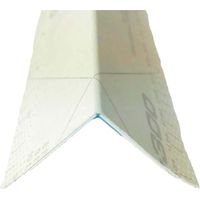 Strait-Flex Kantenprofil OS-300, 90 Grad Winkel Weiß 50 Stück á 274cm hoher Kantenschutz, für Außenkanten im Trockenbau, einfache Montage
