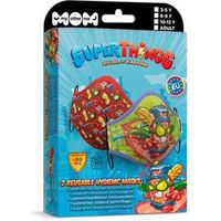 SET 2 MASCARILLAS SUPER ZINGS 10-12 AÑOS