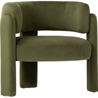 COLAMY Minimalistischer Design-Sessel / Sofa, für ein modernes und stilvolles Zuhause, Farbe Grün