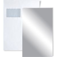 1 MUSTERSTÜCK S-10324 WallFace DECO SILVER Deco Collection Wandpaneel MUSTER in ca. DIN A5 Größe