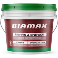 Pittura riempitiva traspirante Oikos Biamax "07" bianca lt. 1