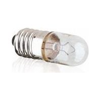 Ampoule incandescente miniature tube 10x28mm 6.5V culot E10 1W (à unité) ABI AURORA