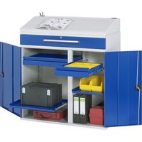 Rau Beistellschrank-Stehpult - Modell 03 BxTxH 1100x520x1110/1220mm