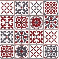 Nappe Toile Cirée Carreaux Ciment Toile Cirée Résistante Motif Carreaux De Ciment - Noblessa