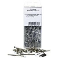 KGM Torx Schrauben Edelstahl weißer Kopf 100 Stück