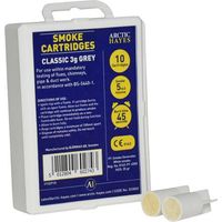 Arctic Hayes Classic Smoke Cartridges 3g Grey – Pack of 10 (Model ARC333003)