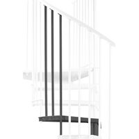 Minka Höhenerweiterung für Rondo Zink Color 120cm Durchmesser Anthrazit