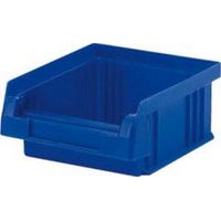 Silos Di Immagazzinamento, Accatastamento, Polipropilene Infrangibile, Dimensione: 5, 89/76 Dimensioni X 102 X 50 Mm, Colore Blu