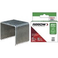 JT21 Heftklammern, Schachtel mit 1000 8-mm-Heftklammern ARROW