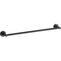 Porte-serviettes mural 50 cm en aluminium spatial antirouille pour salle de bain ou cuisine