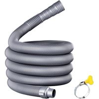 Tuyau Vidange Machine a Laver, Tuyau Lave-Linge 1.5m, Meter Tuyau de Vidange Universel, Tuyau de Vidange pour Machine à Laver, Tuyau Vidange Machine a Laver, Tuyau de Vidange pour Machine à Laver