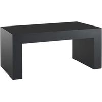 Banc De 1 M Finition Epoxy Noir Sable - Invicta