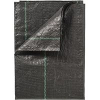 Toile de paillage noire - 2.10 x2.10 m