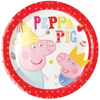 Cf.6 Piatti Cm23 Peppa Pig Pp-0480242 X1