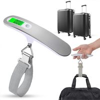 HONORNIC - Balance numérique pour bagages, pèse-valises, pèse-valises 50 kg, sacs à dos, bagages cabine, sacs d'avion