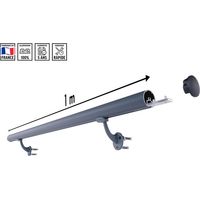 Kit Main Courante / Rampe d'Escalier Aluminium Anthracite 1m France