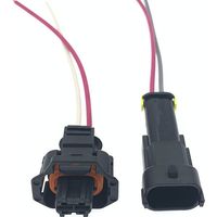 Der JB1060-2P ist ein zweipoliger Stecker/Buchse-Stecker für Bosch-Einspritzdüsenstecker und Common-Rail-Einspritzdüsenstecker.