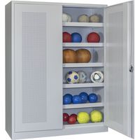 Pavoy, Armoire à ballons à portes battantes, hauteur 1950 mm,