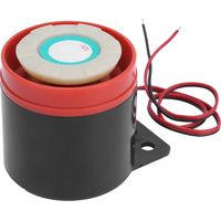 Avertisseur sonore BJ-1 12V, ABS étanche, haute sensibilité, moteur puissant pour équipement automobile.