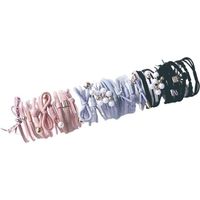 Hair Tie - 25 Pcs Elastic Ponytail Holder - For Thick Hair - Women And Girls - Assorted Styles