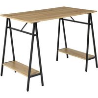 Bureau Architecte "Loka" 110cm Marron
