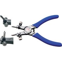 Pinza per anelli interni BGS con punte orientabili a 3 posizioni