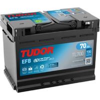 Batería de coche Tudor TL700 70Ah EFB Start-Stop