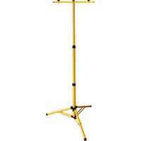 Randaco Trépied de chantier,Trépied pour projecteur LED, Projecteur de chantier à LED trépied ajustable-Jaune