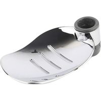 1pcs barre de douche à main argent (diamètre des pores: 22 mm) porte-savon porte-savon créatif support de stockage de savon pratique porte-savon