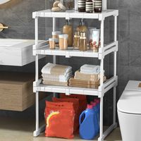 Closet Shelf Expandable + Closet Shelf Storage Rack Adjustable Locker Shelf for Closet Width 48cm Height 32cm Length 67‑88cm