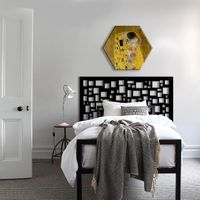 RANDOM - Pannello in PVC traforato Parasole - Misura: 48x48 cm - Colore: nero