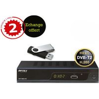 Décodeur TNT HD - OPTEX - 8932 - Double Tuner - Disque Dur Externe - USB 64G