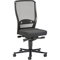 Silla giratoria de trabajo con respaldo reticulado asiento