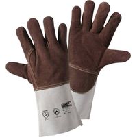 GANTS DE PROTECTION L+D WORKY 1806 CUIR CROÛTE EN 388 + EN 407 TAILLE
