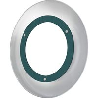 LUMICOM ICARO Plafoniera, LED INTEGRATO, 12W, 4000K, metallo/vetro, blu mediterraneo, D.35cm