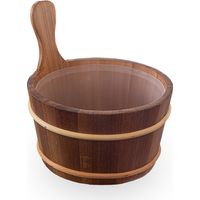 Sauna-Aufgusskübel aus Thermo-Espe 4 Liter