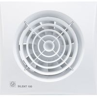 Unelvent – Aérateur permanent 95 m3/h – Tempo réglable 1 à 30 mn – Clapet anti-retour – D 100 mm – 402885