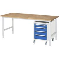 FRANKEL kaiserkraft, Poste de travail avec armoire à tiroirs,