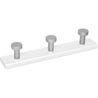 GRUCCIA IN LEGNO 3P CROMO B.BIANCO
