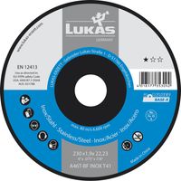 LUKAS Trennscheibe Base-X gerade Form 230 x 1,9 x 22,23 mm