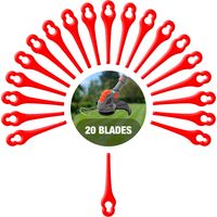 Terratek Replacement Grass Strimmer Blades 20 Pack