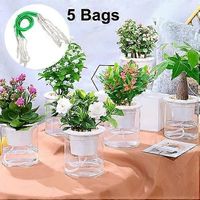 5 Bags Gardening Irrigation Simple Water Seepage Rope Automatic Watering Device