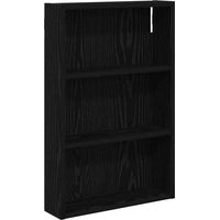 vidaXL Armoire murale de salle de bain Chêne Noir 40 x 10 x 60,5 cm