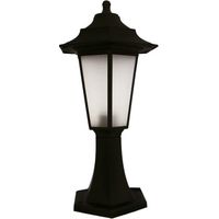 Lámpara de pie para jardín, color negro, casquillo E27, 40W, 43cm, IP44, BEGNYA1, Ideus 03079