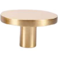 8pcs Bouton De Meubles Poignee Meuble Laiton Bouton Tiroir Poignée Boutons De Tirage Rond Boutons De Porte Avec Vis De 25mm, 33x20mm