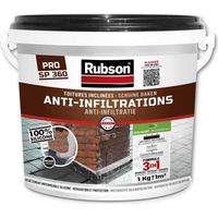 RUBSON Anti-infiltrations Toutes Toitures Noir 1kg