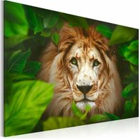 Tableau yeux de la jungle - 90 x 60 cm
